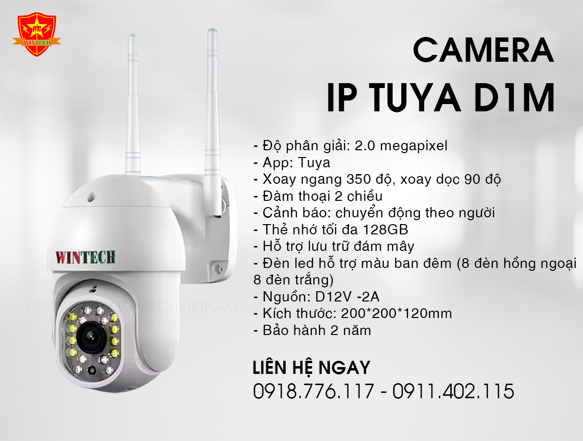 Camera IP Tuya D1M