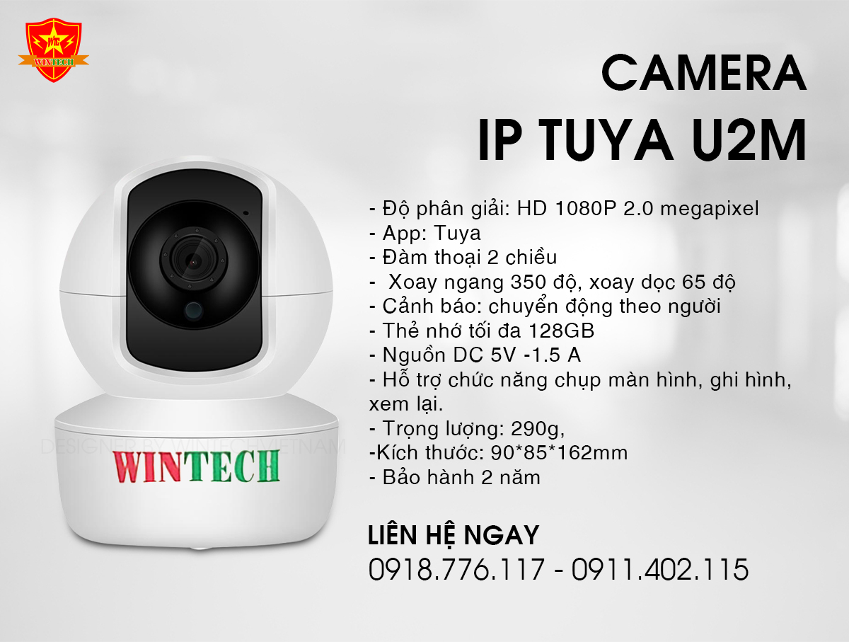 Camera IP Tuya U2M