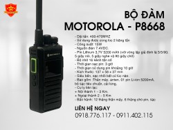 Bộ đàm MOTOROLA - P8668 thumb