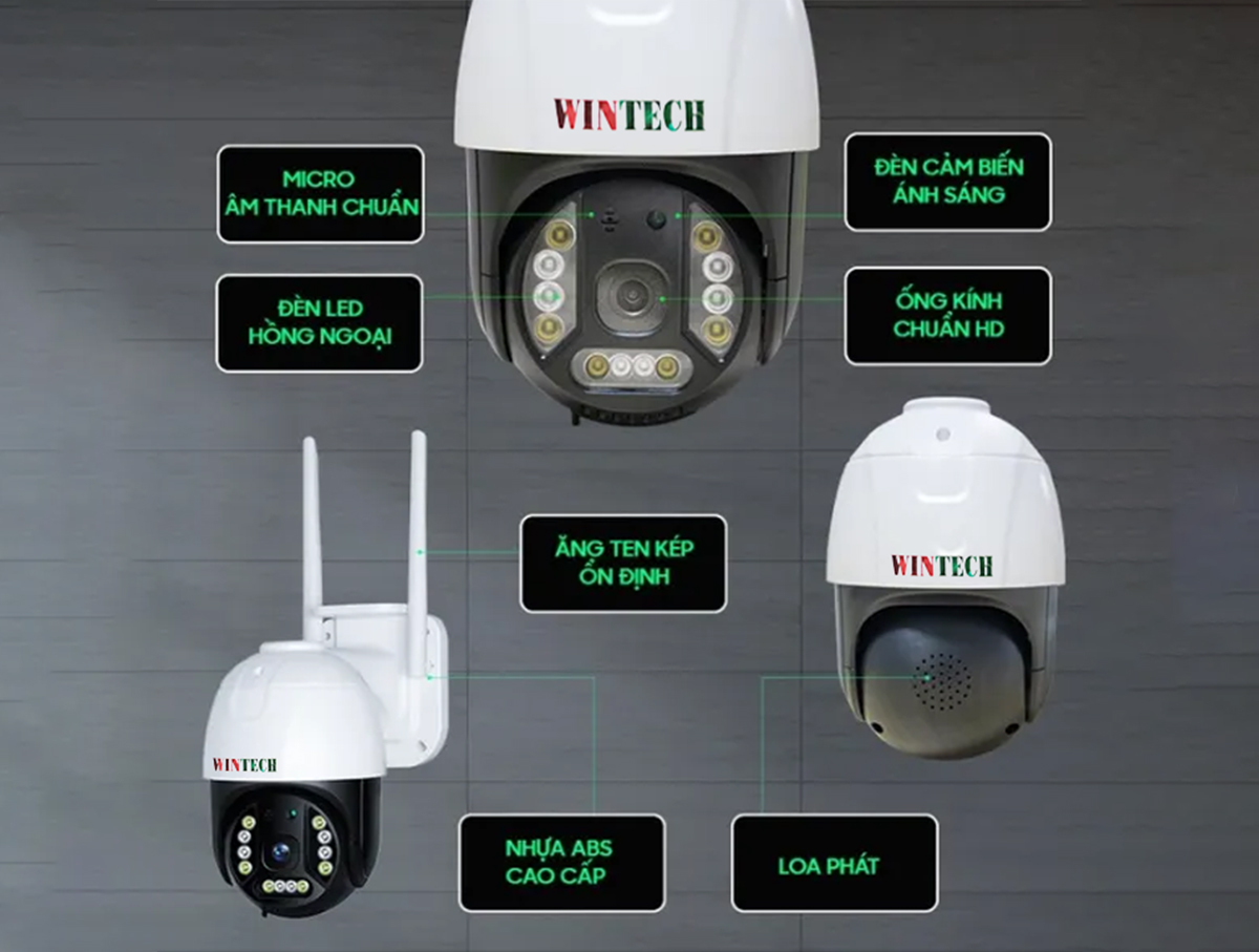 Camera IP Care LV+200 - W3 dạng PTZ